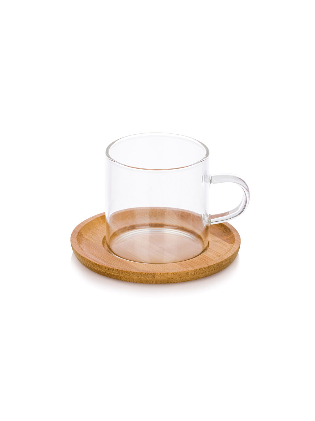 TOHANA HOME Renksiz Cam Kupa Bardak 2'li 120 ml - 3