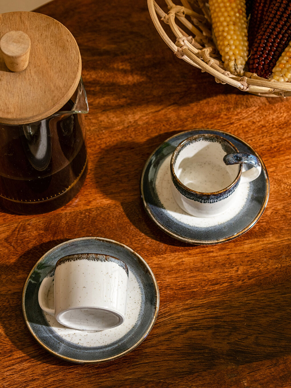 TOHANA HOME مجموعة أكواب القهوة -S3JD07Z8-VD4