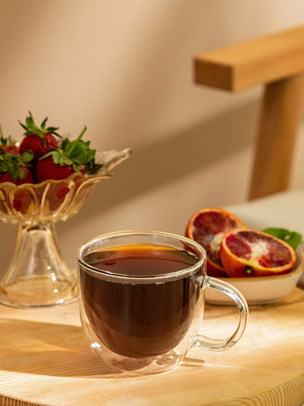 كوب زجاج مزدوج الجدار 350 مل