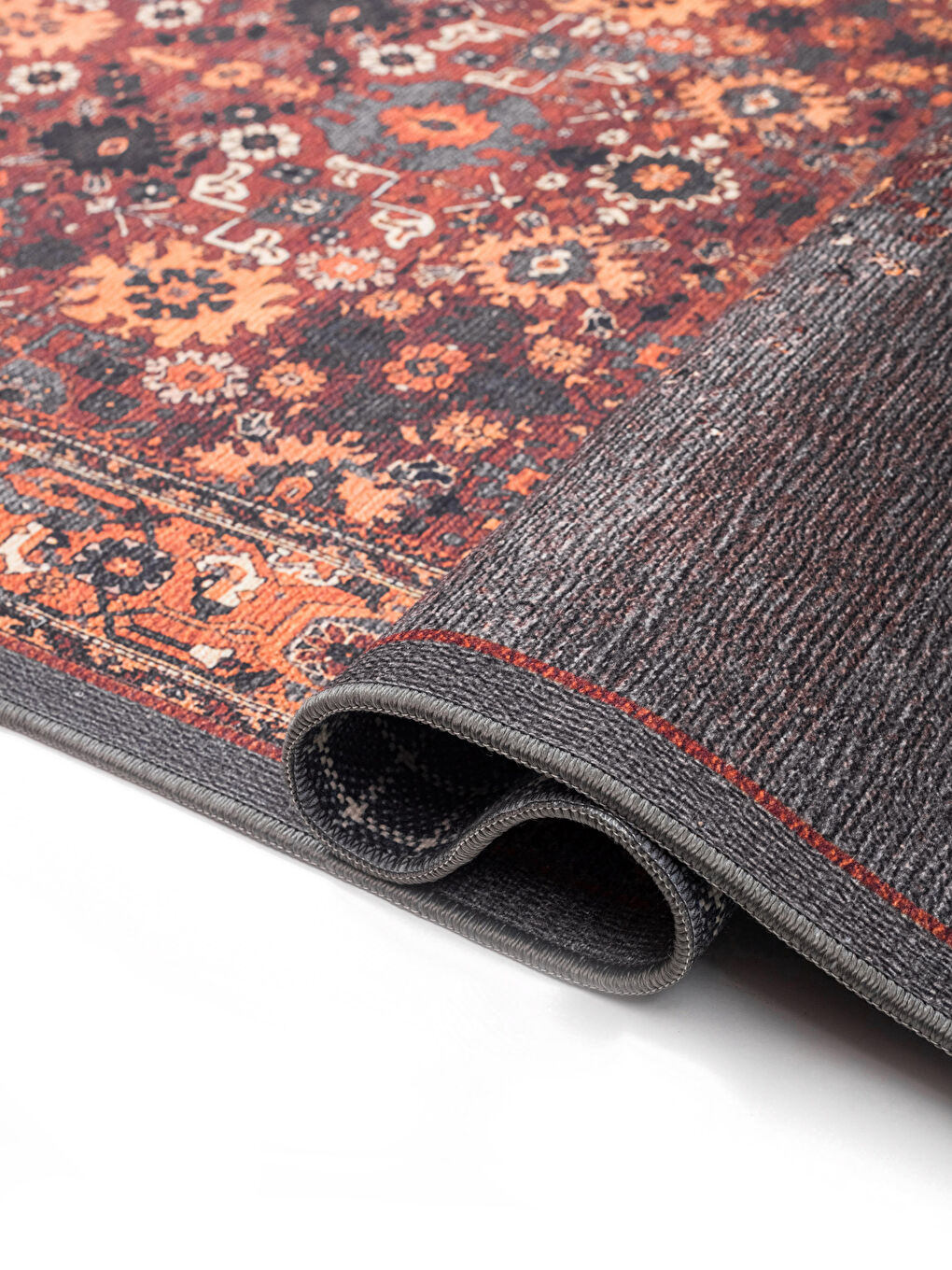 Karışık Etnik Desenli Halı 80x150 cm-2