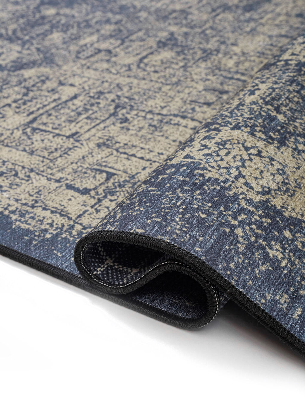 Printed Fringe Detail Rug 80x150 Cm -S3JF76Z8-F9C