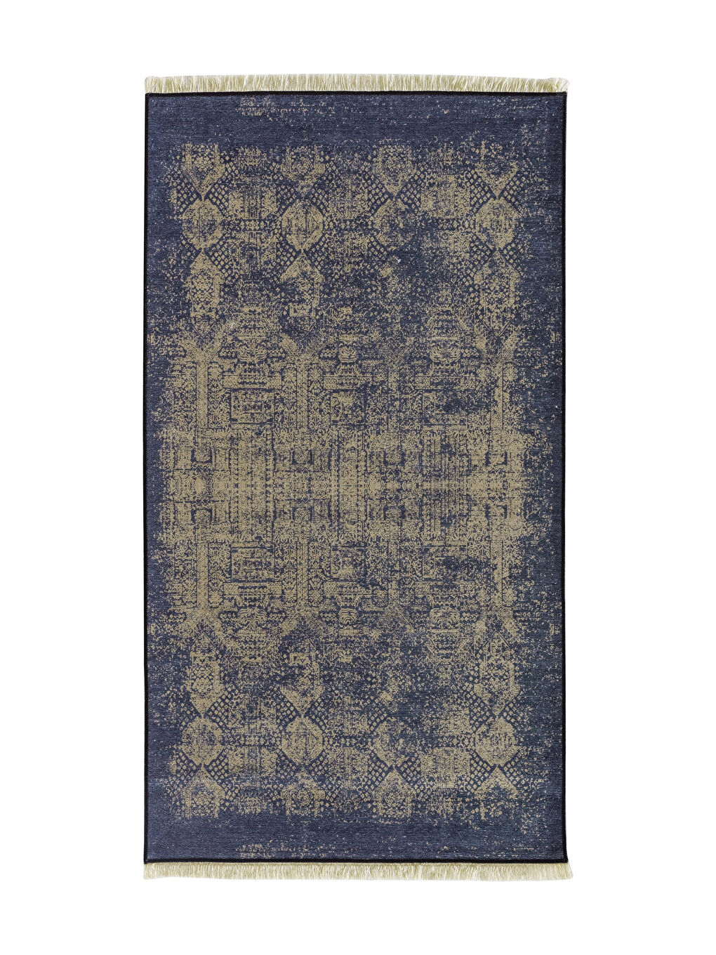 Printed Fringe Detail Rug 80x150 Cm -S3JF76Z8-F9C