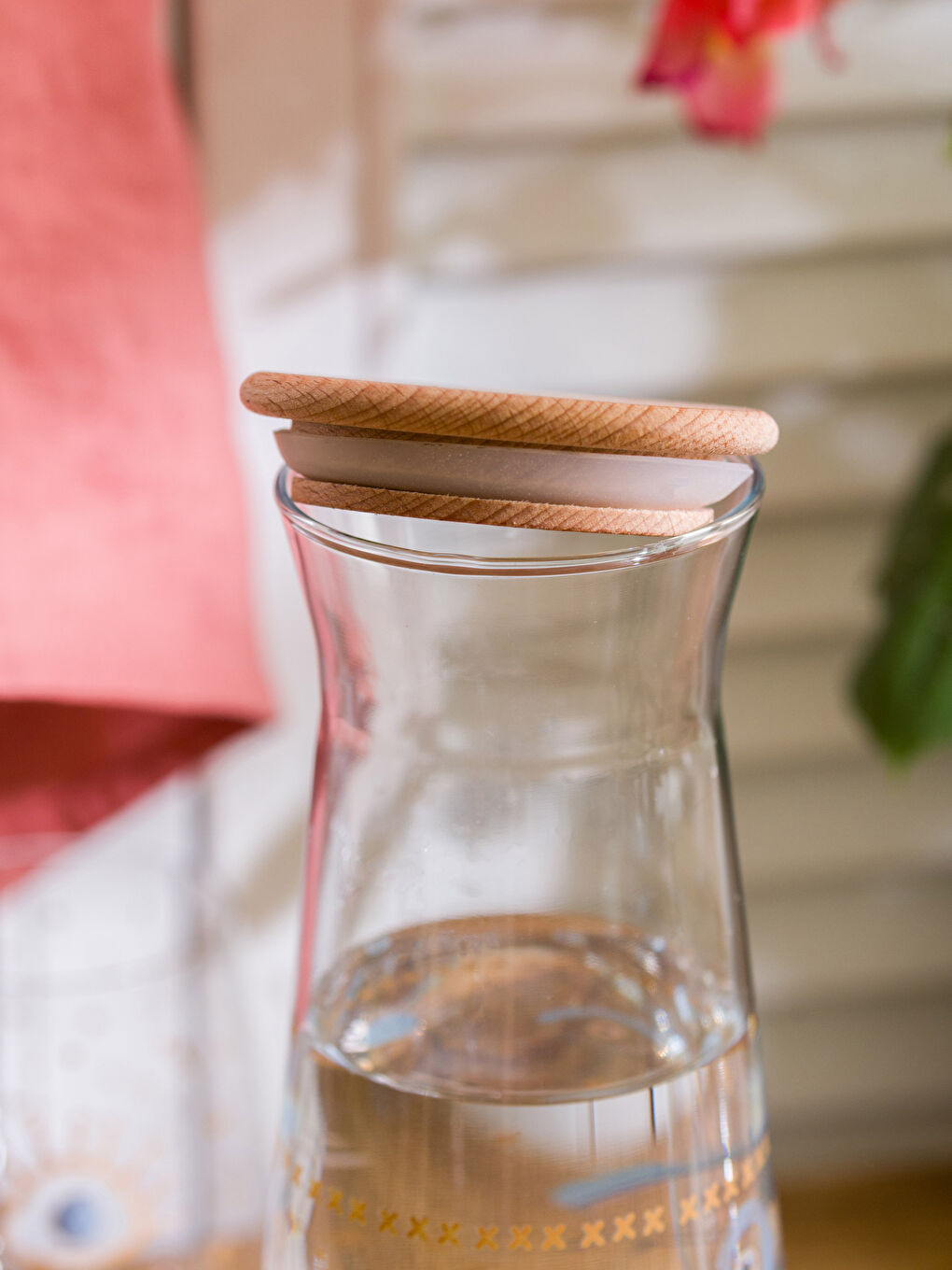 Karışık Göz Baskılı Cam Sürahi 1100 ml-2