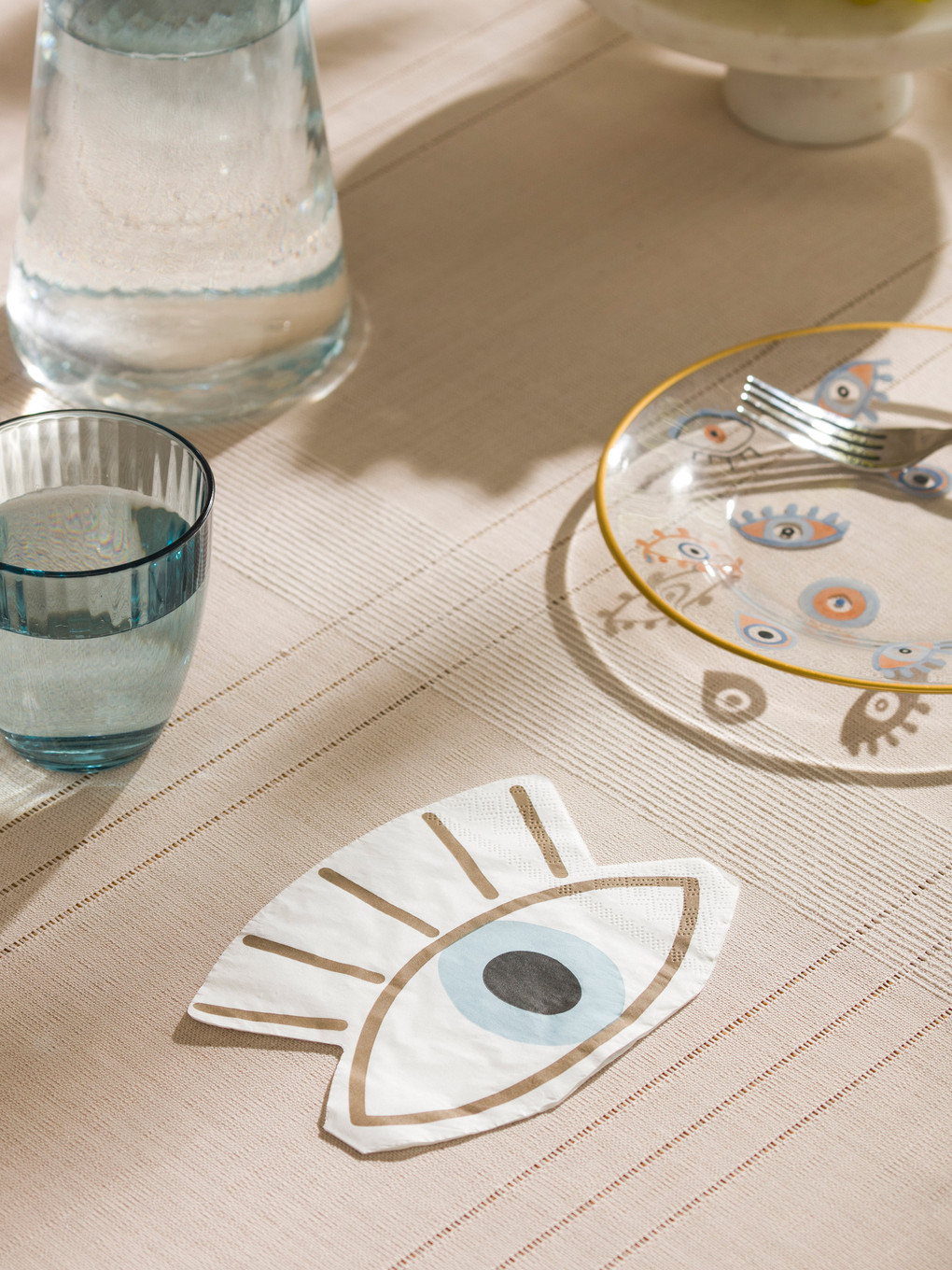 Eye Printed Paper Napkin 20 Pcs