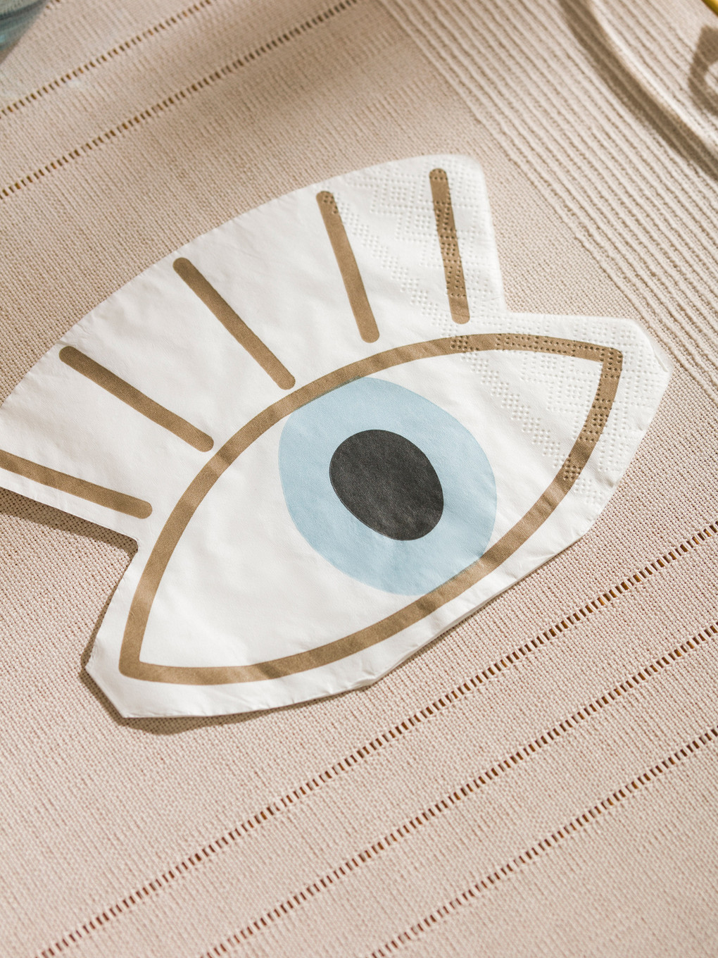 Eye Printed Paper Napkin 20 Pcs-2