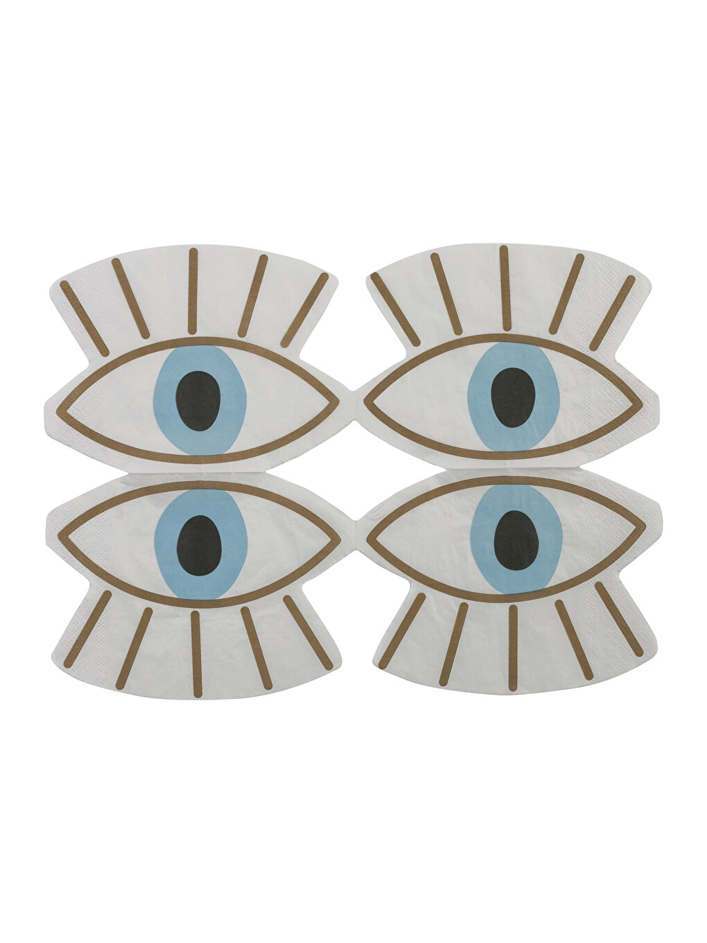 Eye Printed Paper Napkin 20 Pcs-3