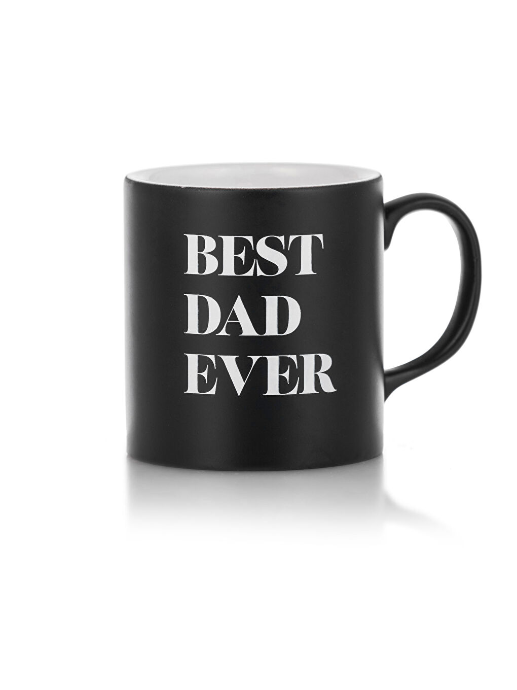 Beyaz Yazı Baskılı Kupa Bardak-4