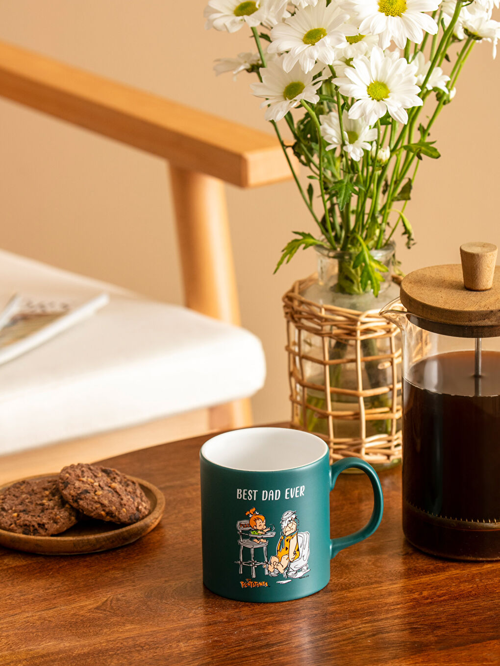 Karışık The Flintstones Baskılı Seramik kupa 360 ml-1