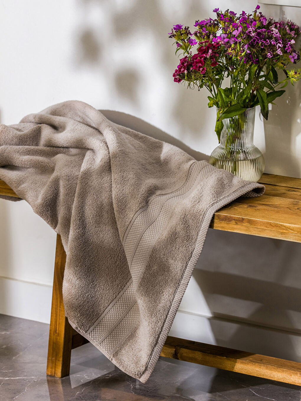 Patterned Bath Towel 70x140 cm