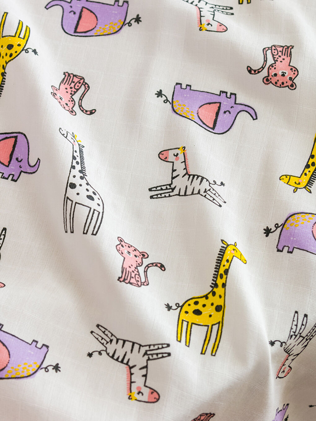 LCW baby Printed Baby Girl Muslin Cloth 90x100 Cm -S3KD35Z1-LRA