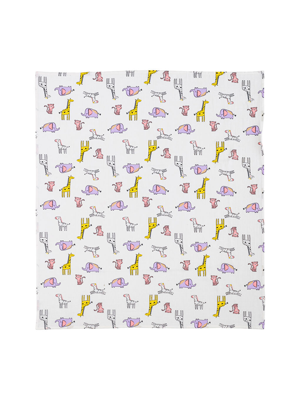LCW baby Printed Baby Girl Muslin Cloth 90x100 Cm -S3KD35Z1-LRA
