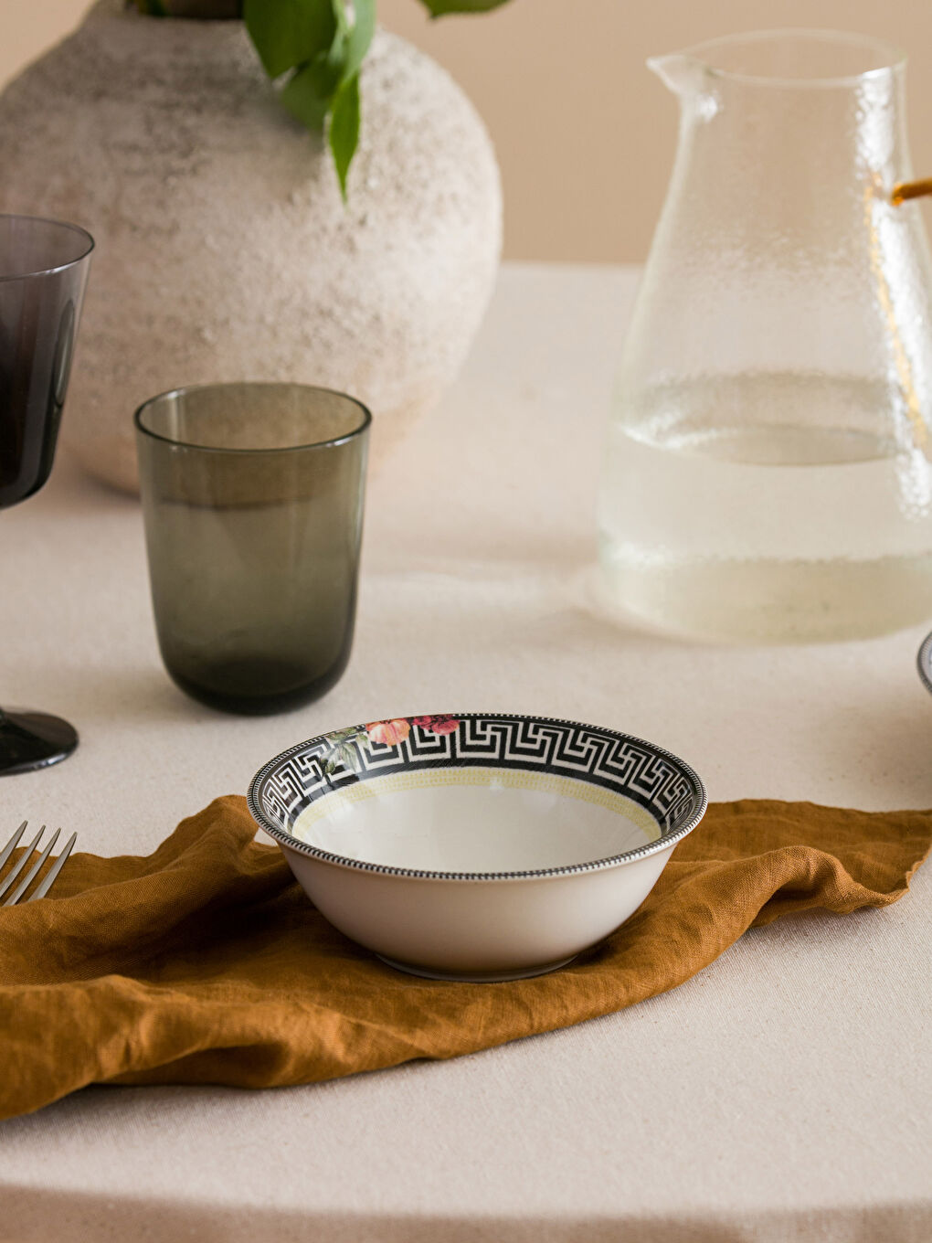 Karışık Baskılı Kase 15 cm-1