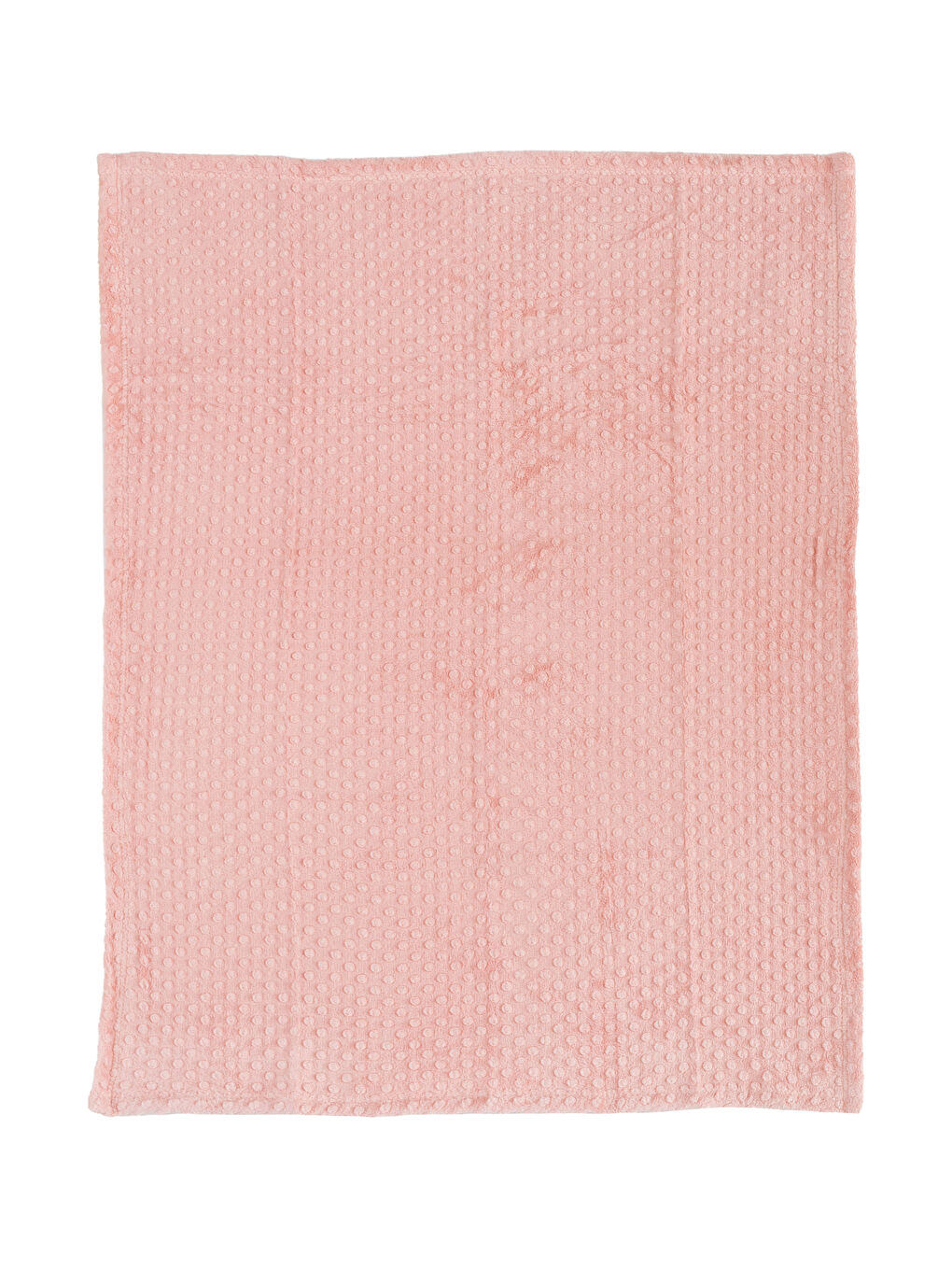 LCW HOME Uçuk Pembe Tomurcuk Desenli Wellsoft Bebek Battaniyesi 90x110 Cm - 5