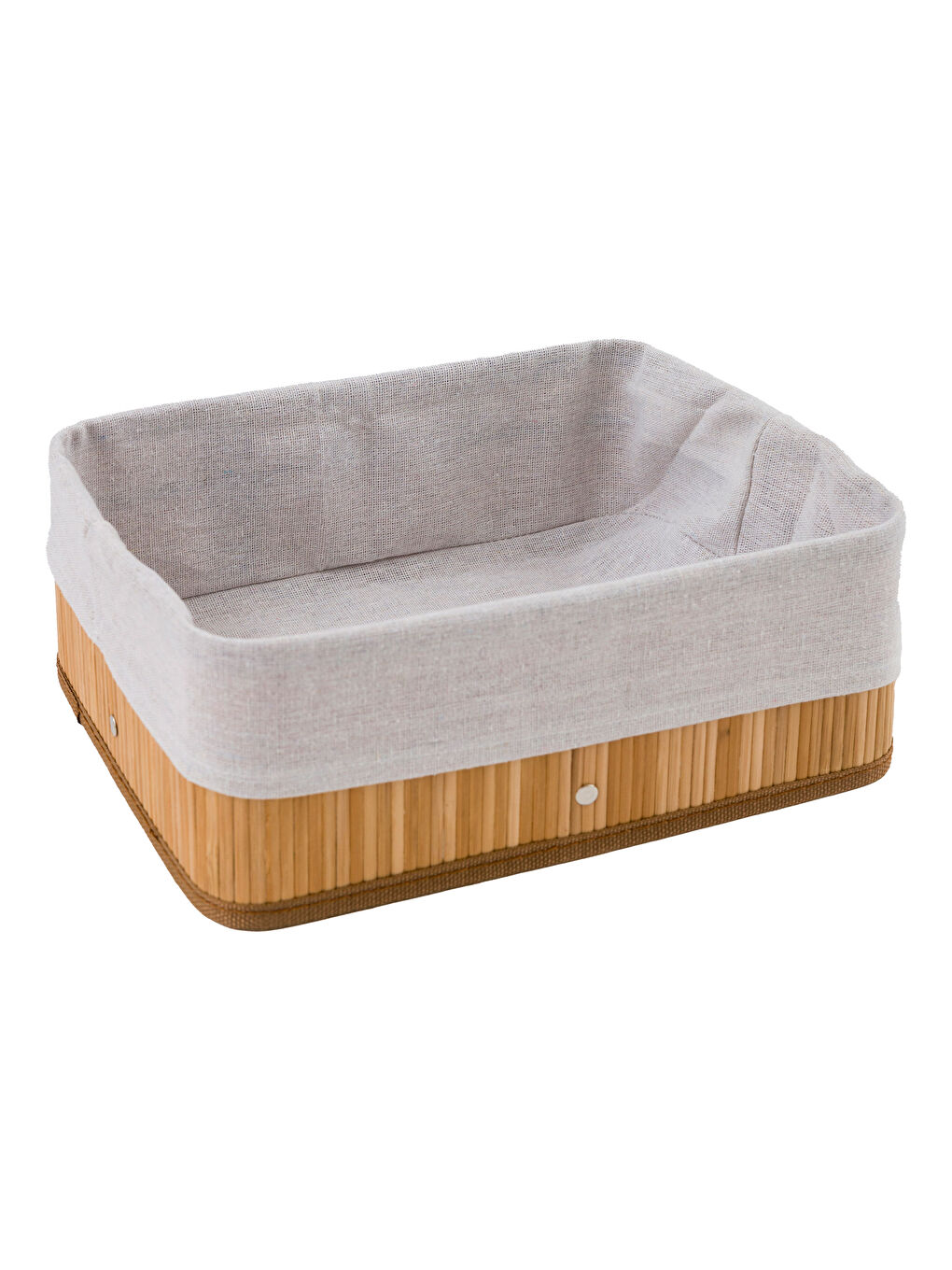 Сгъваема бамбукова кошница 30x22x12 см-4