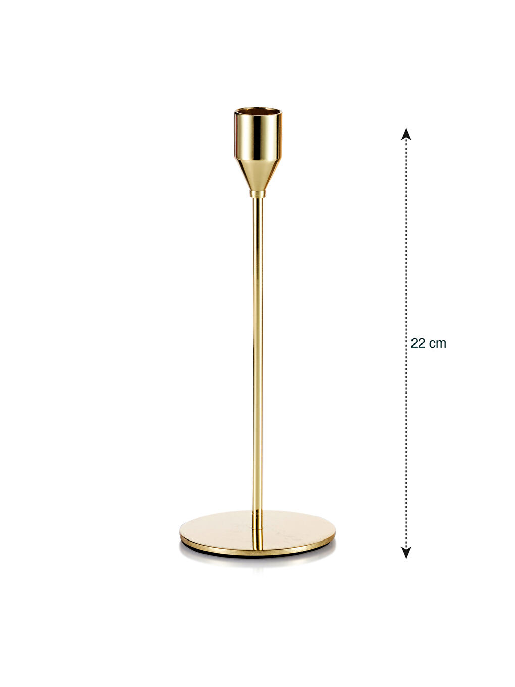 Bougeoir en Métal 22 cm-4