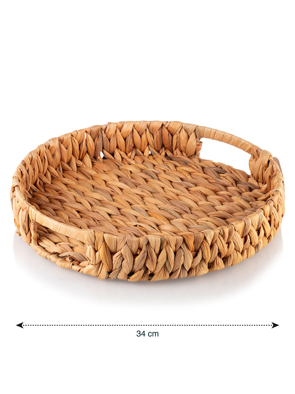 LCW HOME Oval Wicker Tray 34 cm -S47598Z8-VVZ