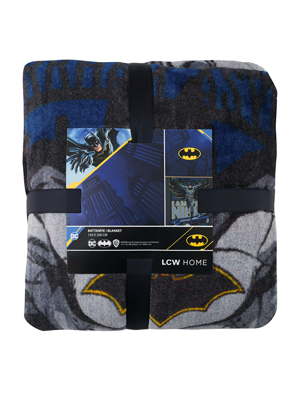 LCW HOME Karışık Baskılı Batman Baskılı Çocuk Battaniye 150x200 Cm - 4