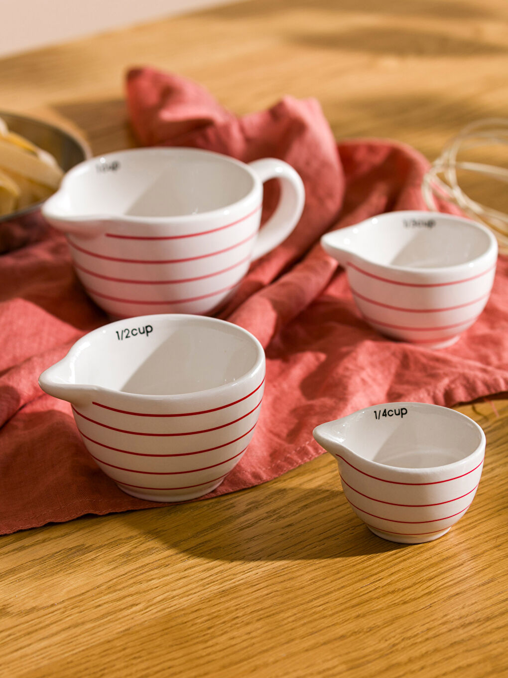 4-Piece Ceramic Measuring Cup Set-2