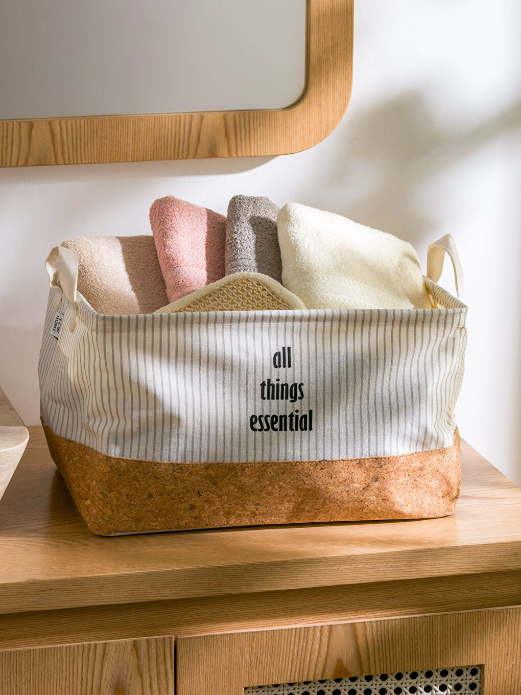 Panier Organisateur Imprimé 37x27 cm