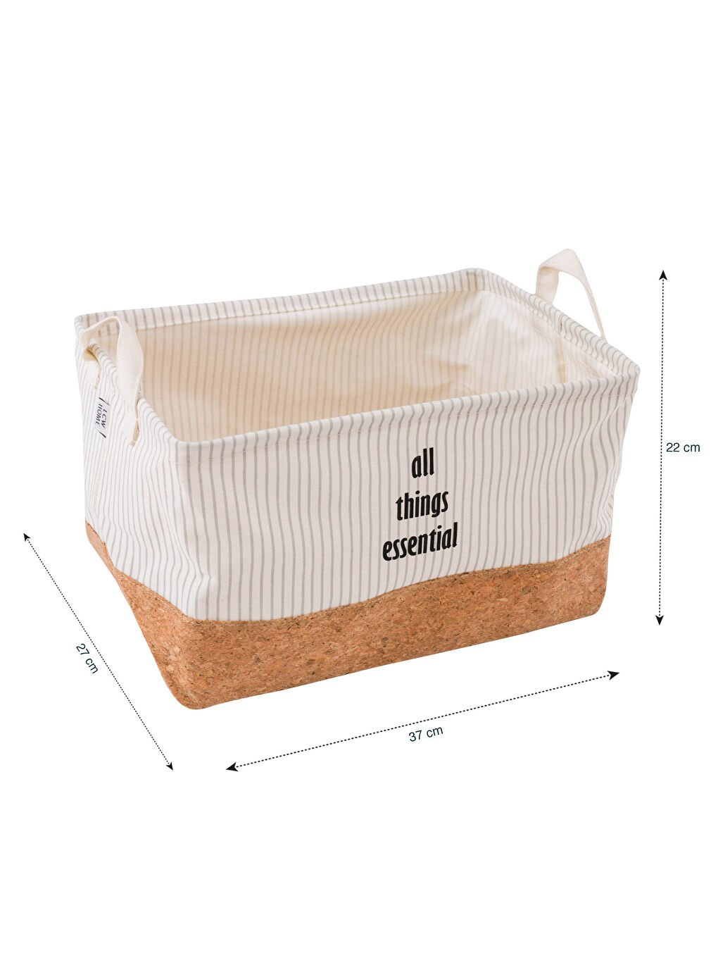 Panier Organisateur Imprimé 37x27 cm-4