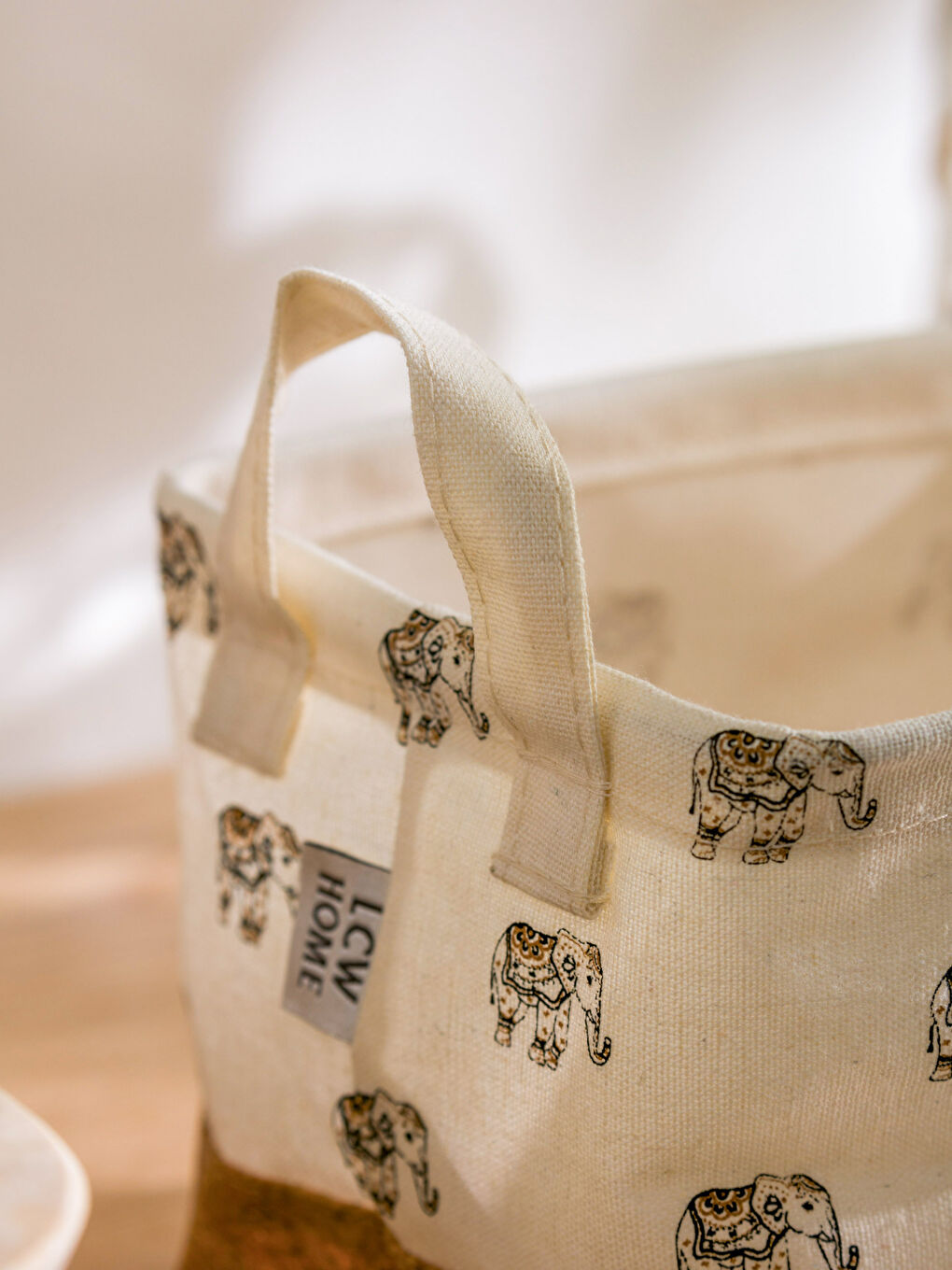 Karışık Baskılı Sepet 20x16 cm-3