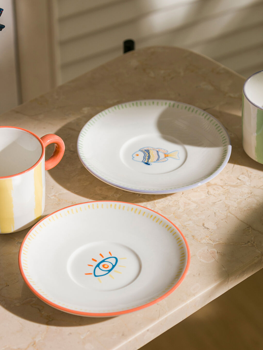 2-Person Porcelain Coffee Cup Set 90 ml -S4BH68Z8-F9C