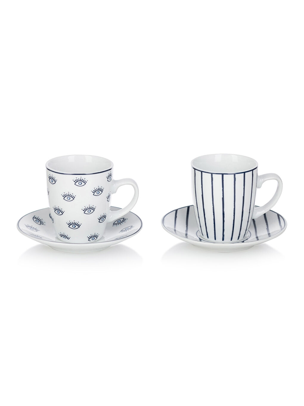 6-Person Porcelain Coffee Cup Set 90 ml -S4BI12Z8-LQQ