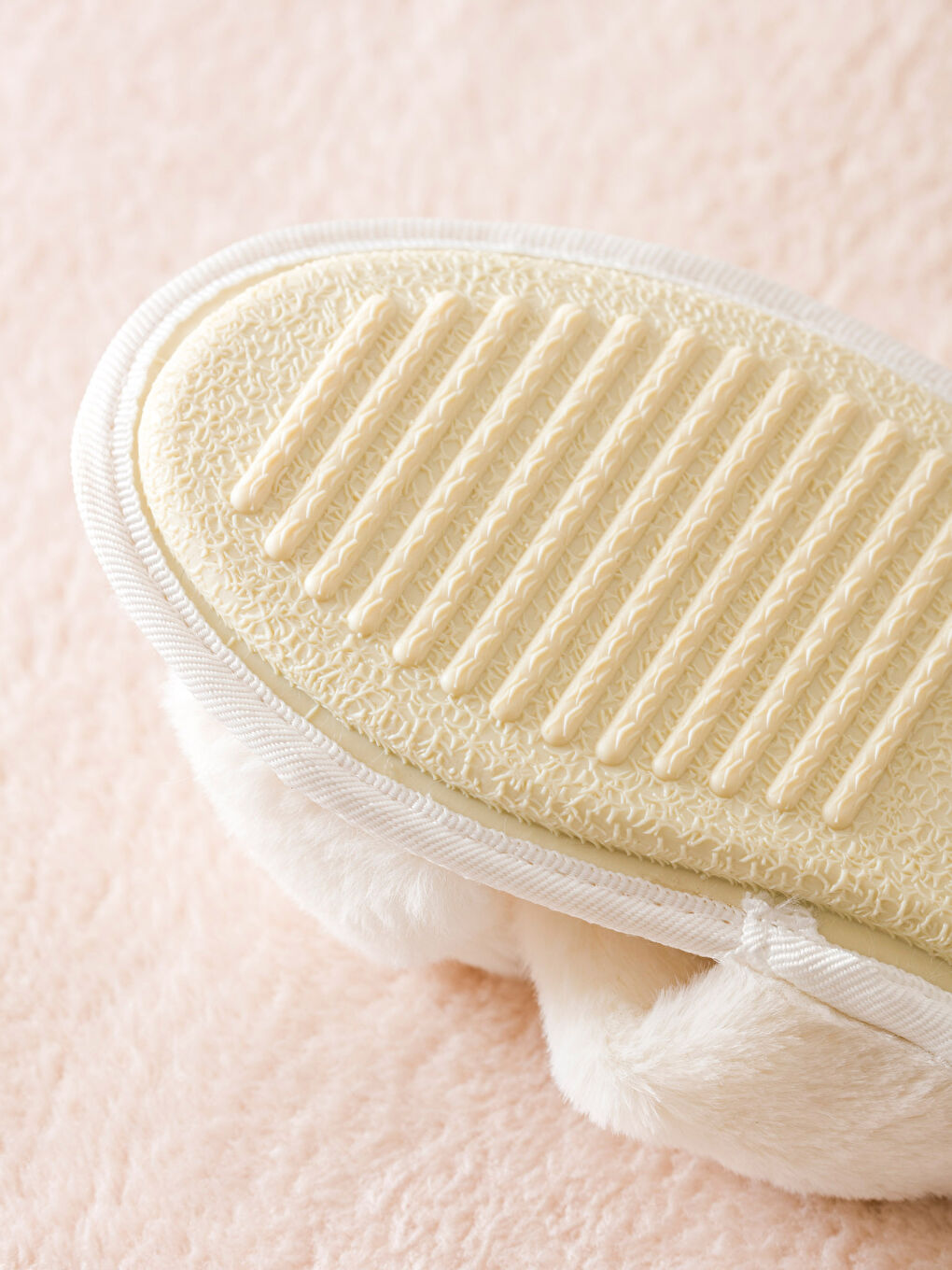 Flat Plush Women's House Slippers -S4BS61Z8-DCS