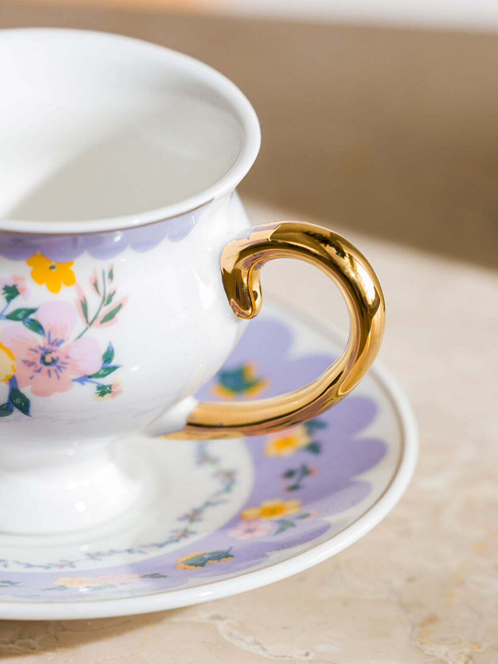 Karışık 2 Kişilik Porselen Kahve Fincan Takımı 80 ml-2