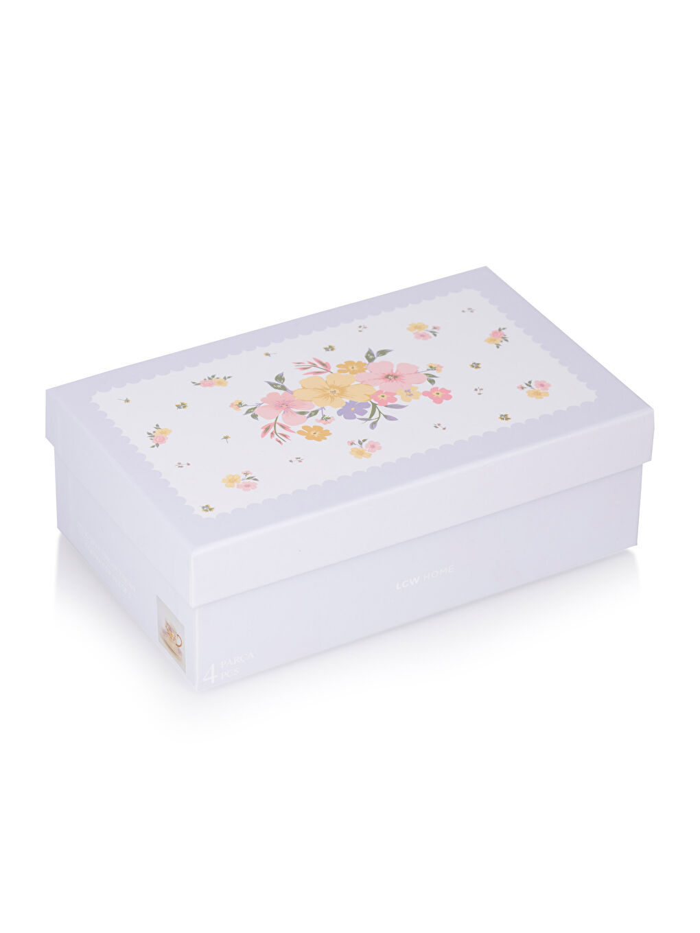 Karışık 2 Kişilik Porselen Kahve Fincan Takımı 80 ml-3