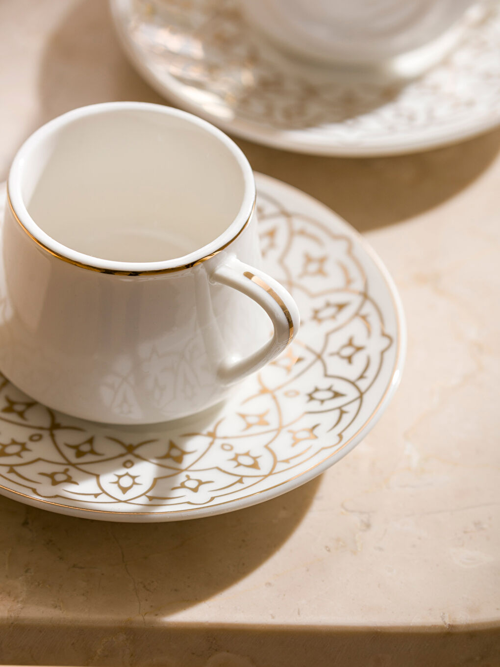 2-Person Porcelain Coffee Cup Set 90 ml -S4BV26Z8-LUL