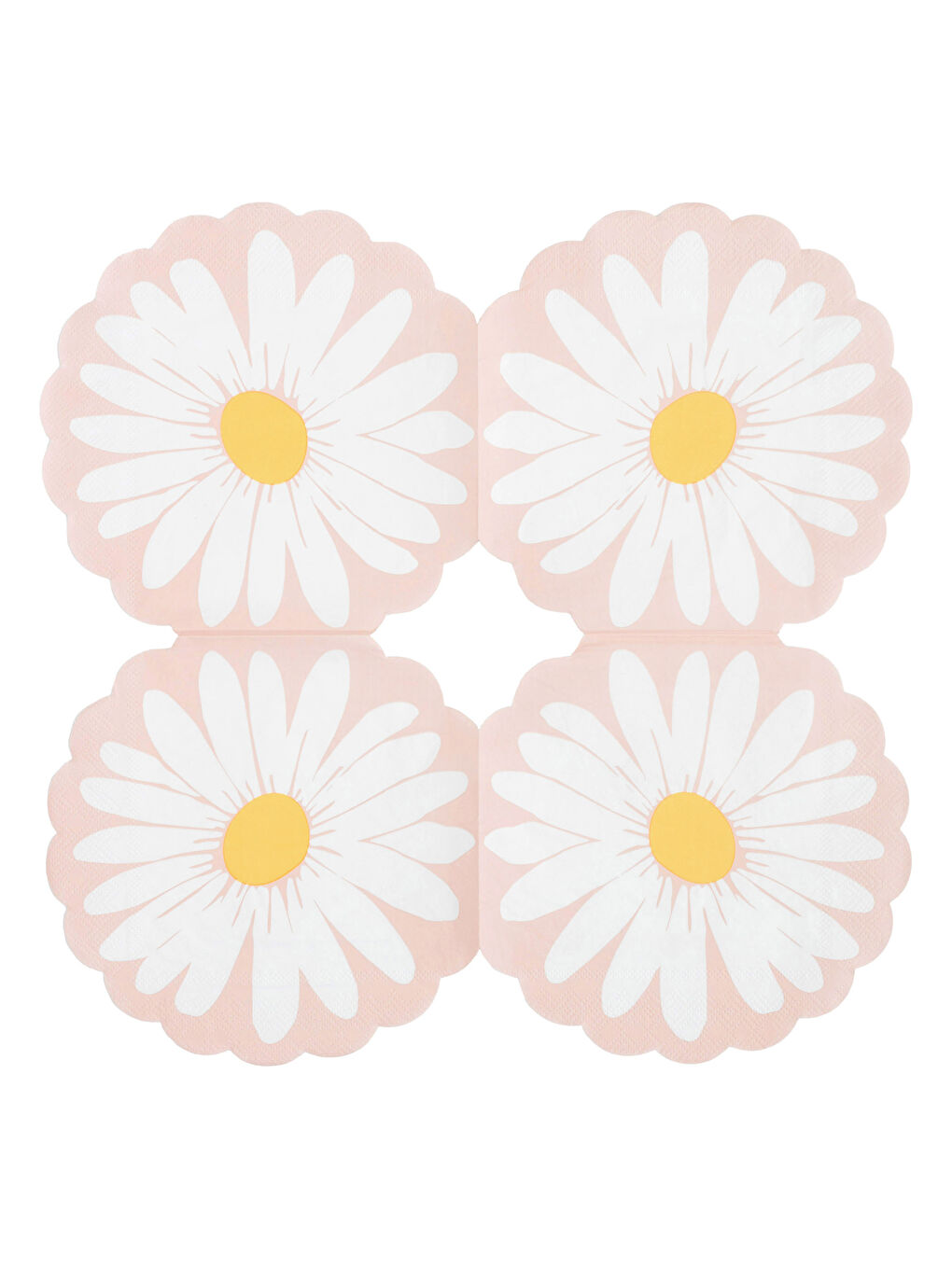 Karışık Çiçek Desenli Kağıt Peçete 20'li-3