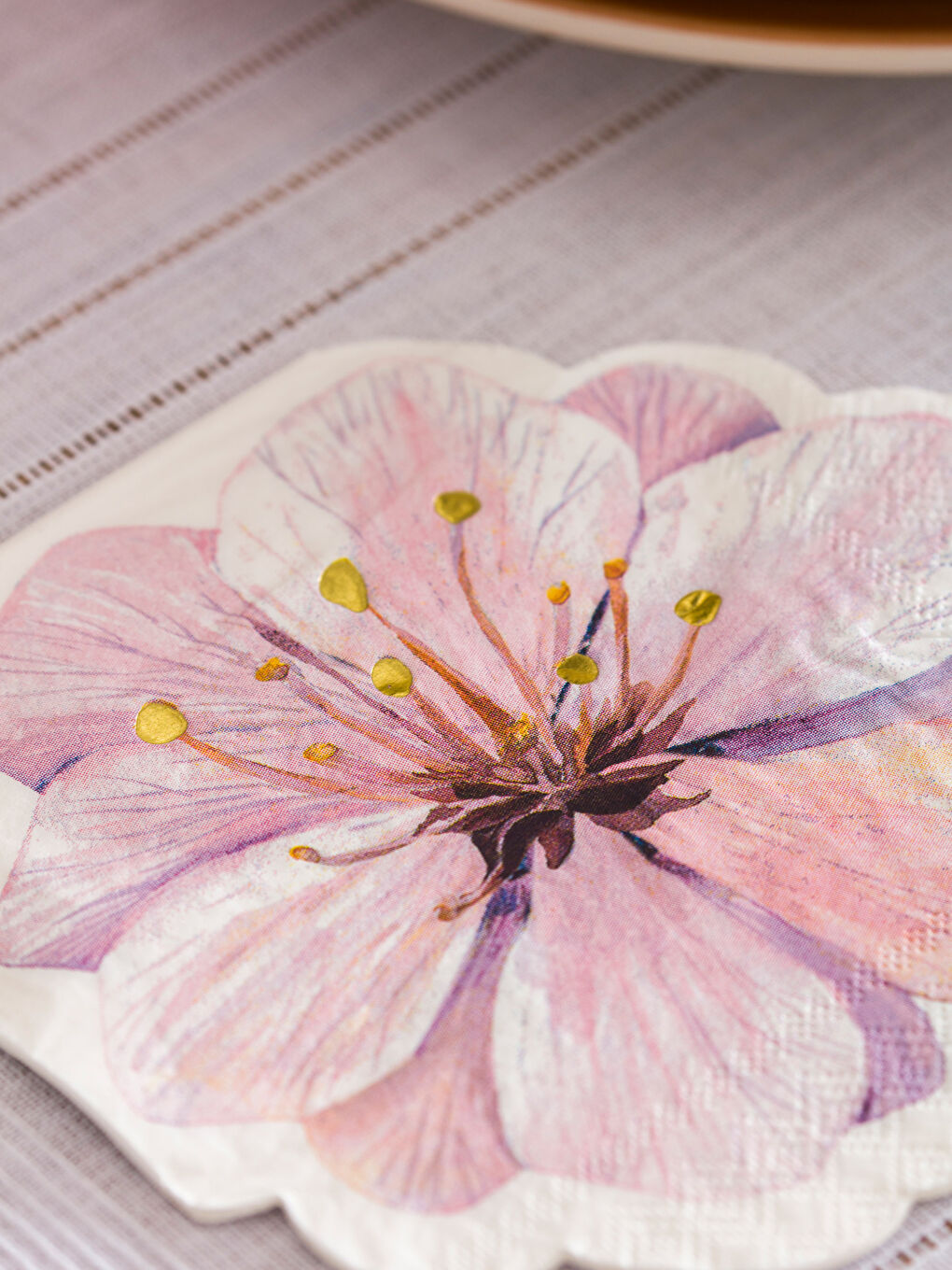 Karışık Çiçek Desenli Kağıt Peçete 20'li-2