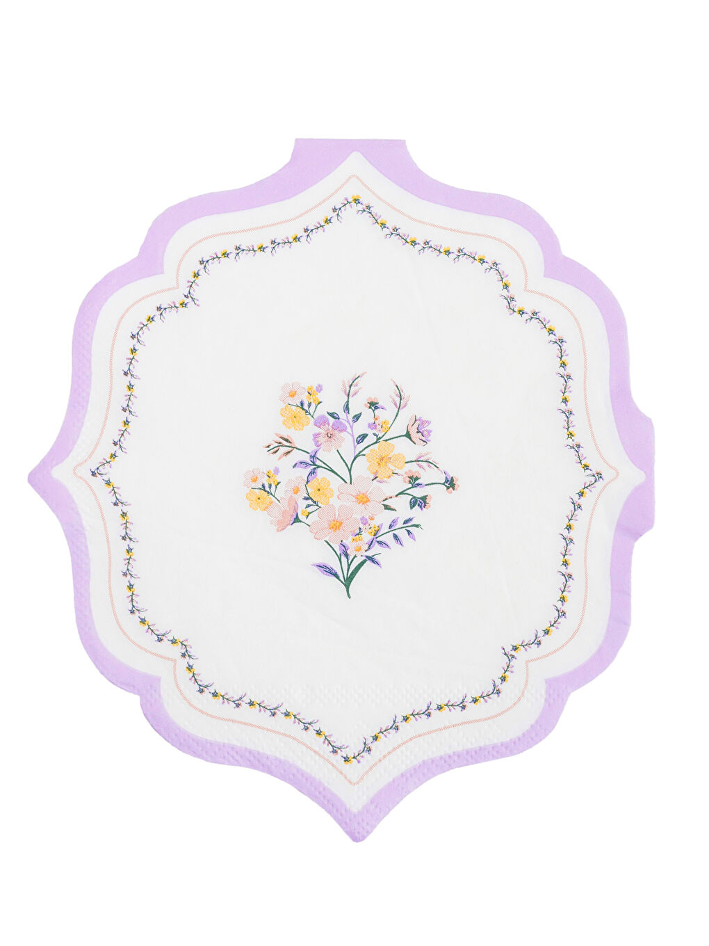 Karışık Çiçek Baskılı Kağıt Peçete 20'li-4