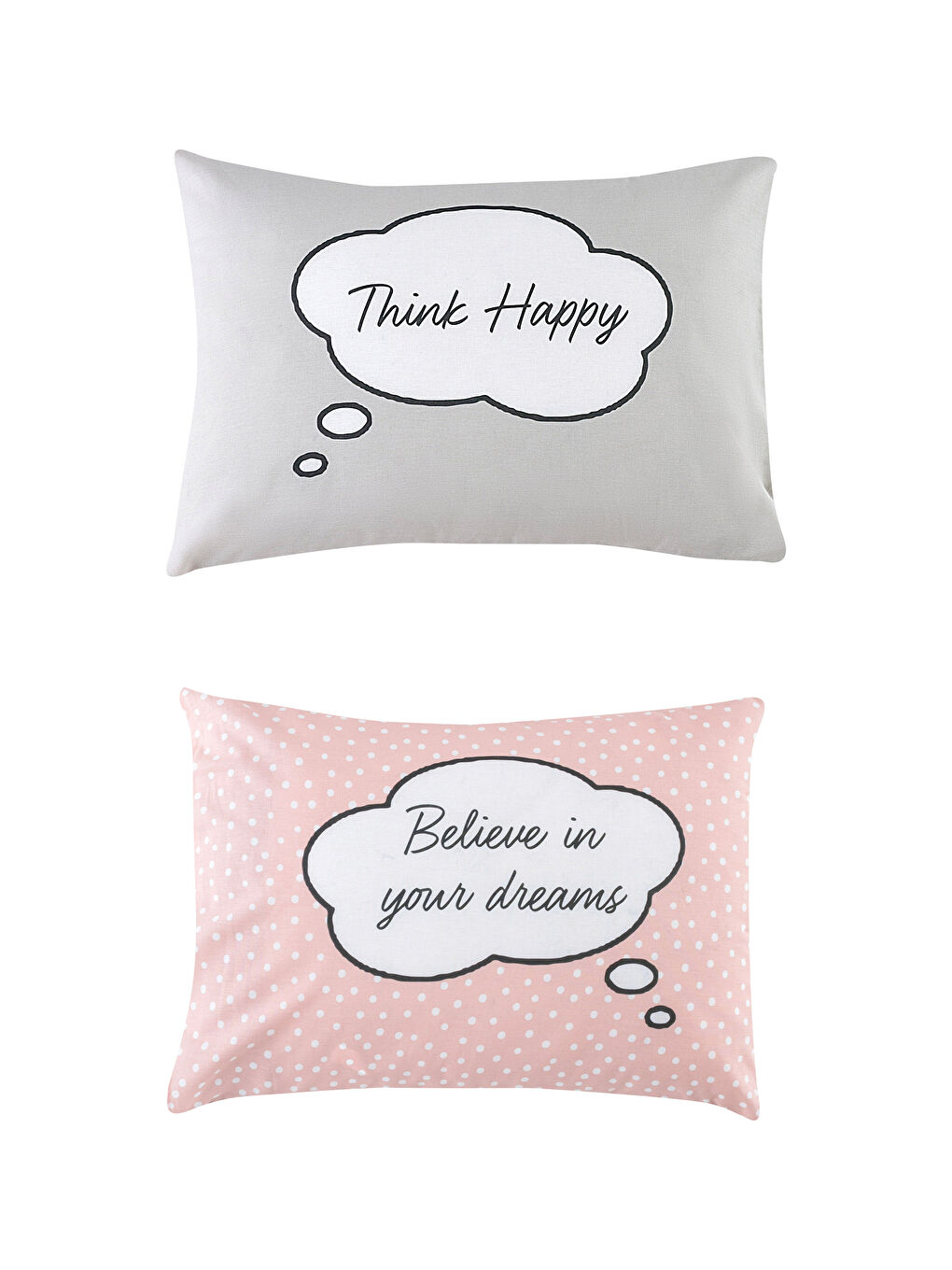 غطاء وسادة مطبوع 2 قطعة 50x70 سم-4