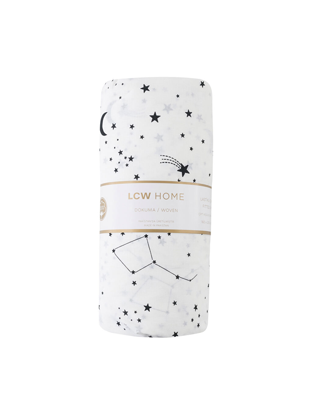 Patterned Double Sheet 160x200x30 cm-4