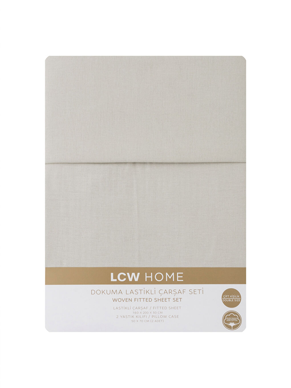 Cotton Elastic Double Sheet Set -S4CD68Z8-G7L