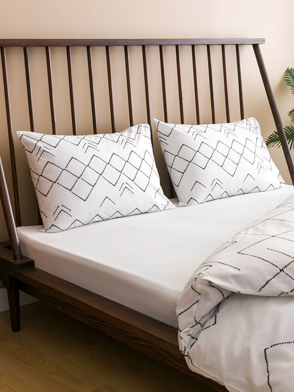 Parure de couette double imprimée-2