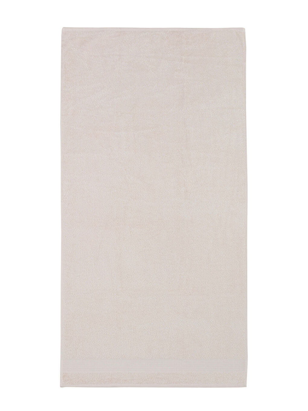 LCW HOME Bisküvi Bej Desenli Pamuklu Banyo Havlusu 70x140 Cm - 3