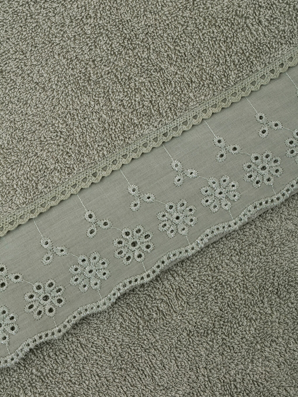 Serviette de visage à volants 50x80 cm-3