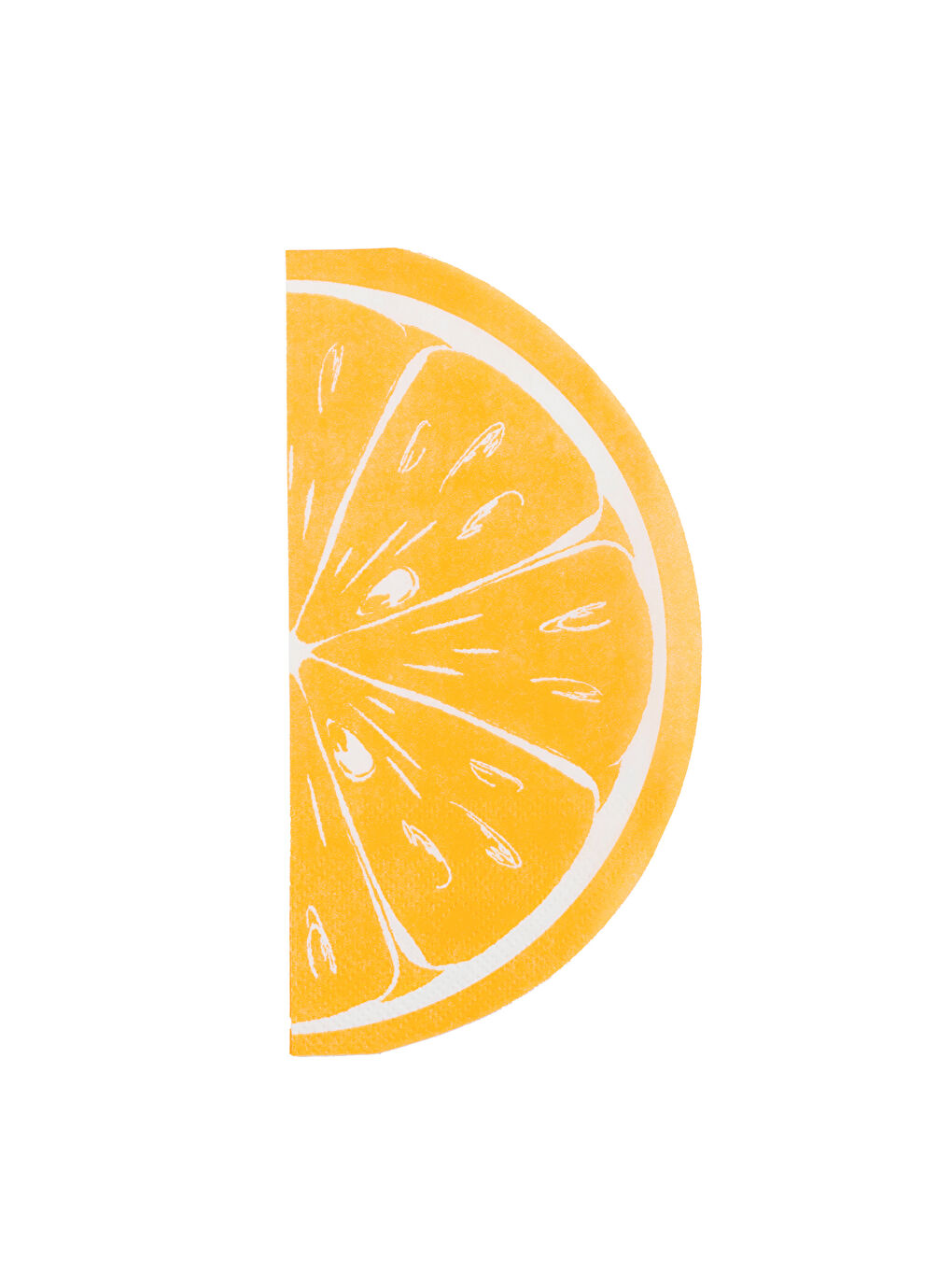 Karışık Limon Desenli Kağıt Peçete-4