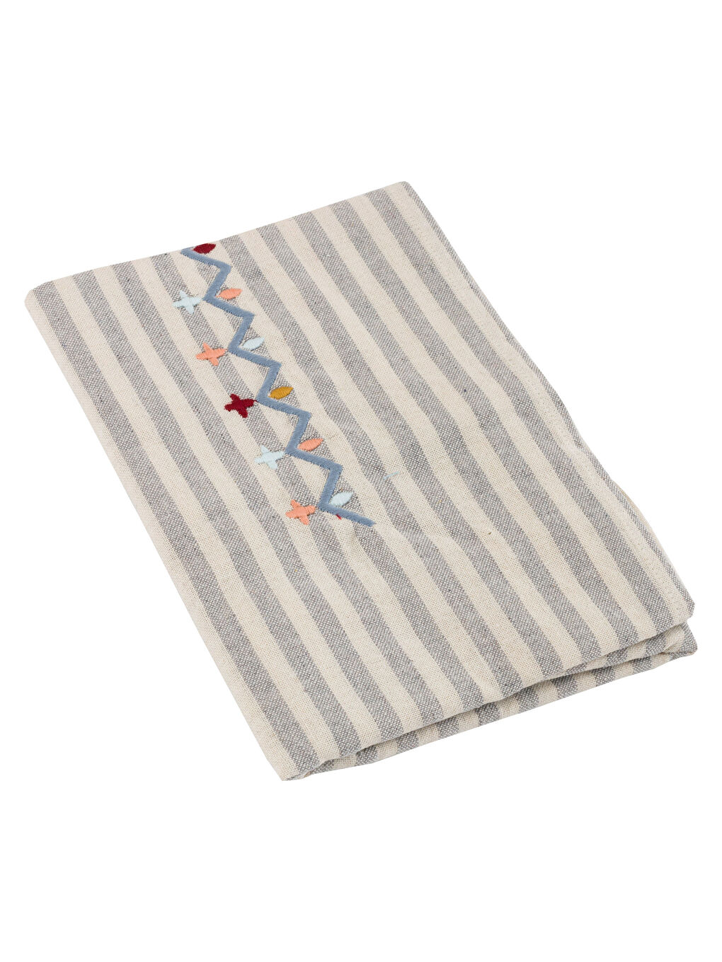 Karışık Püskül Detaylı Masa Örtüsü 90x90 cm-3