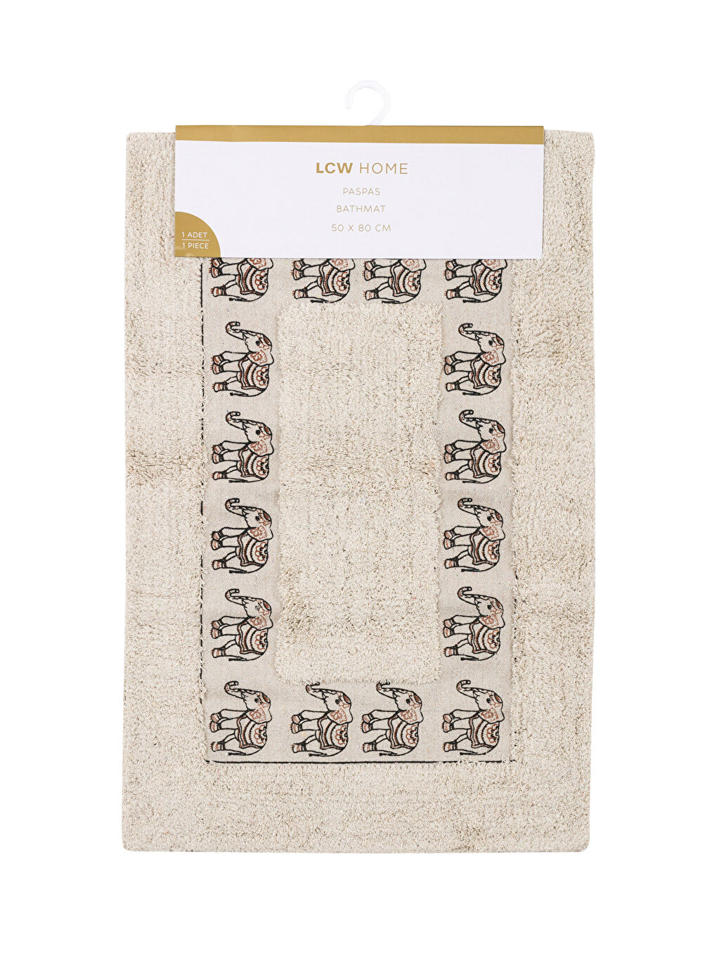 Karışık Desenli Banyo Paspası 50x80 cm-3