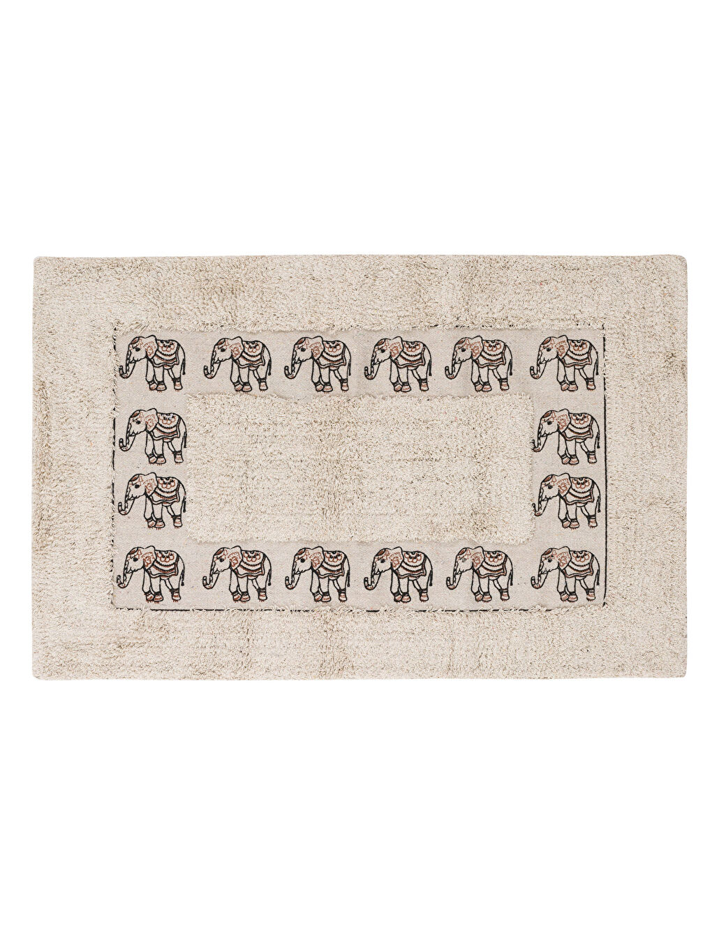 Karışık Desenli Banyo Paspası 50x80 cm-4