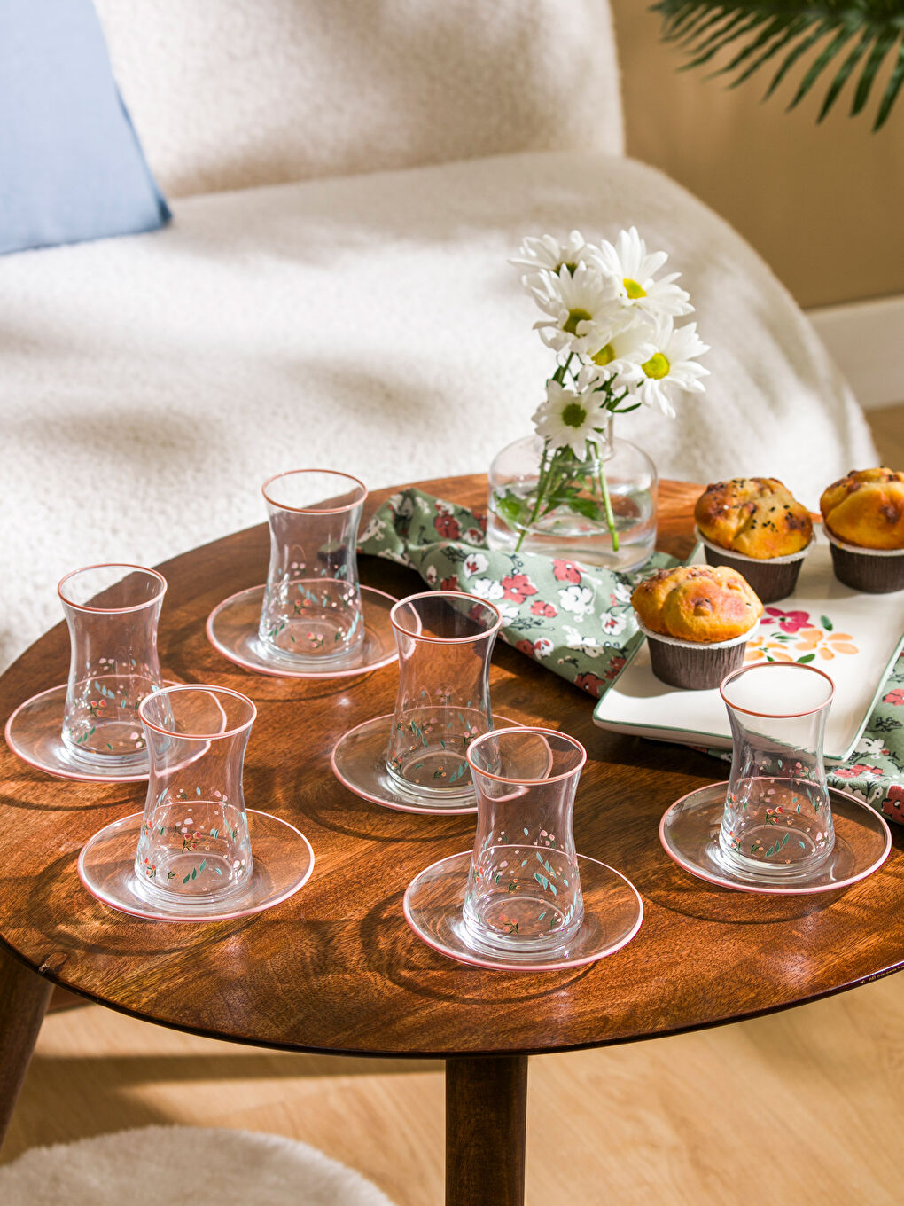 LCW HOME Karişik 6 Kişilik Çay Bardağı Seti 132 ml - 2