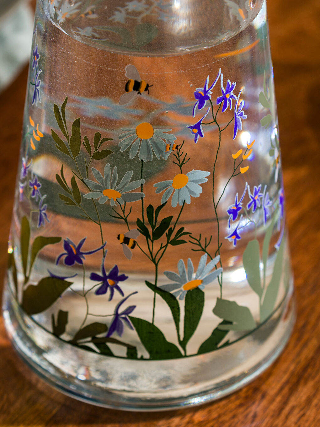 Karışık Baskılı Cam Sürahi 1100 ml-3