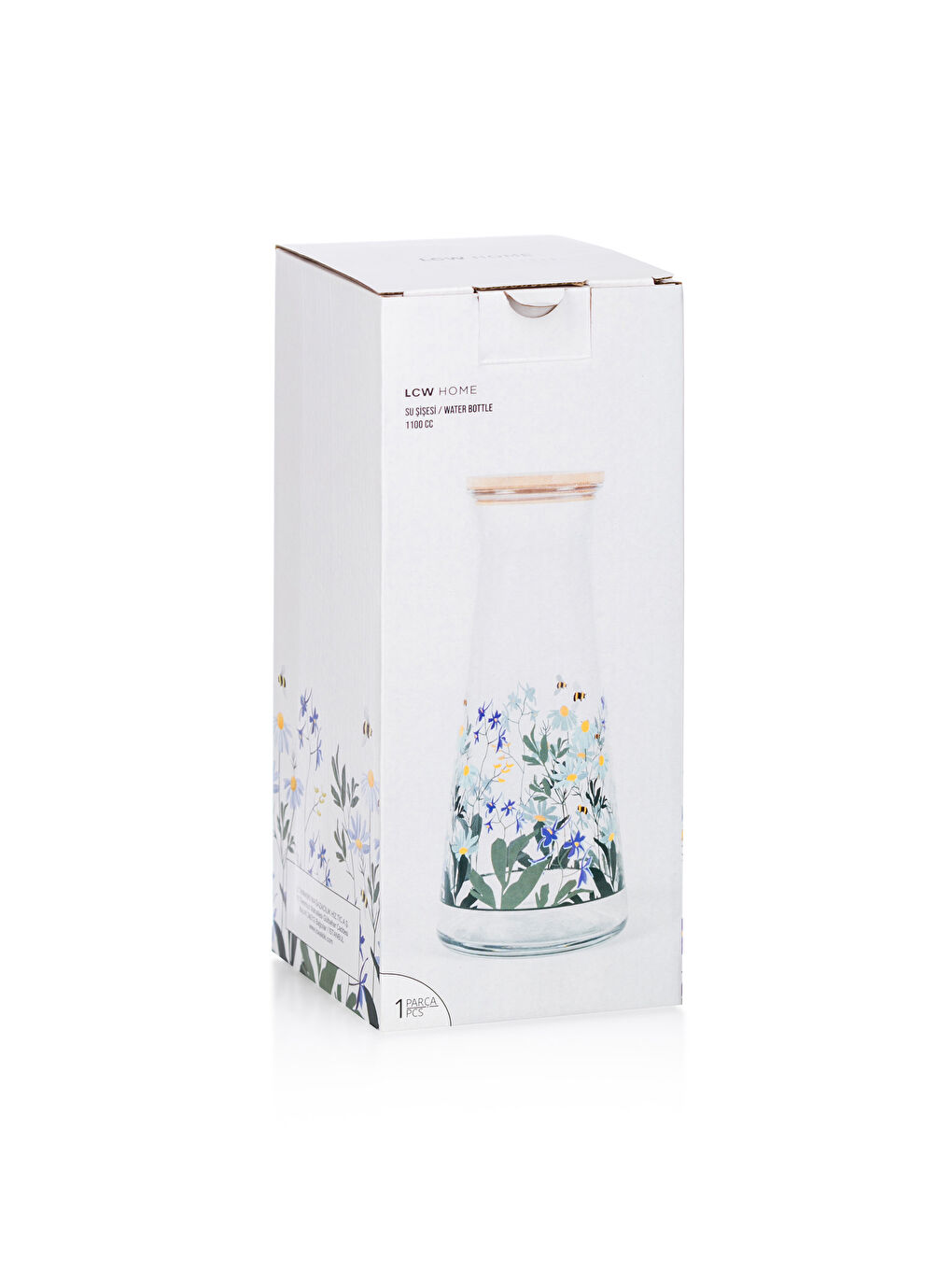 Karışık Baskılı Cam Sürahi 1100 ml-4