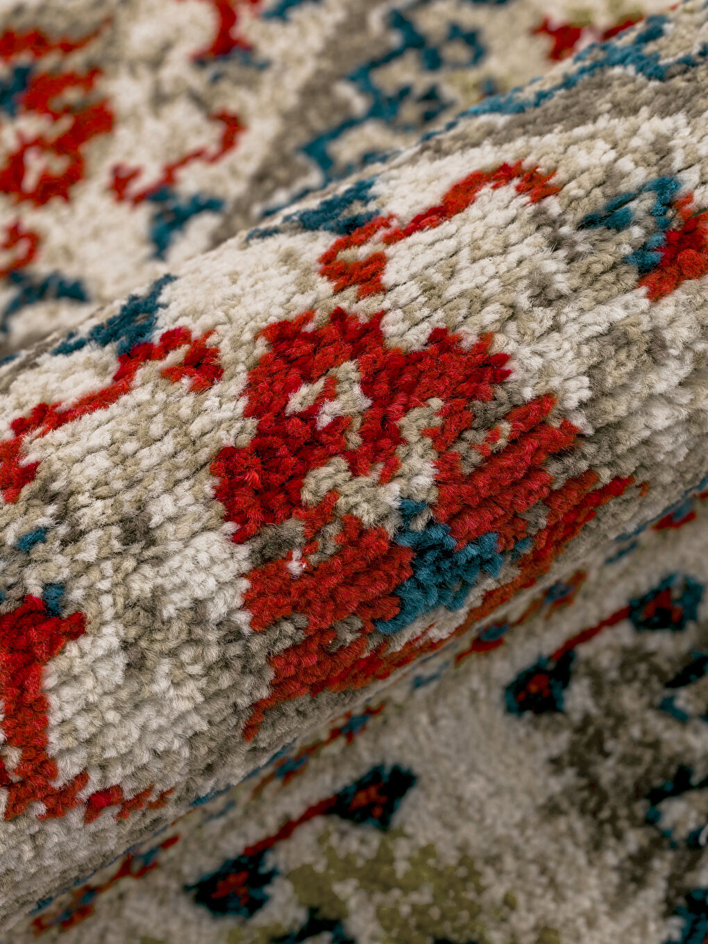 Patterned Tasseled Carpet 120x180 Cm -S4FH45Z8-F9C