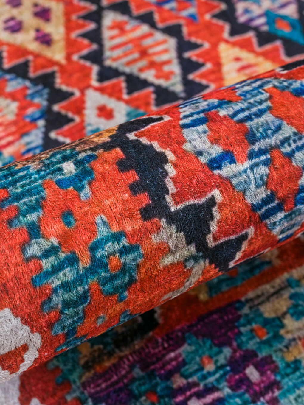 LCW HOME Ethnic Patterned Carpet 80x150 cm -S4FH46Z8-F9C