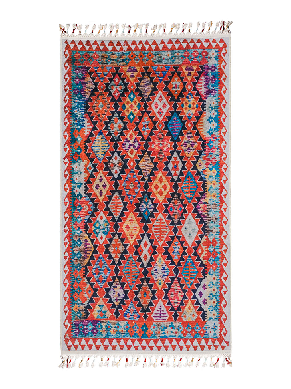 LCW HOME Ethnic Patterned Carpet 80x150 cm -S4FH46Z8-F9C